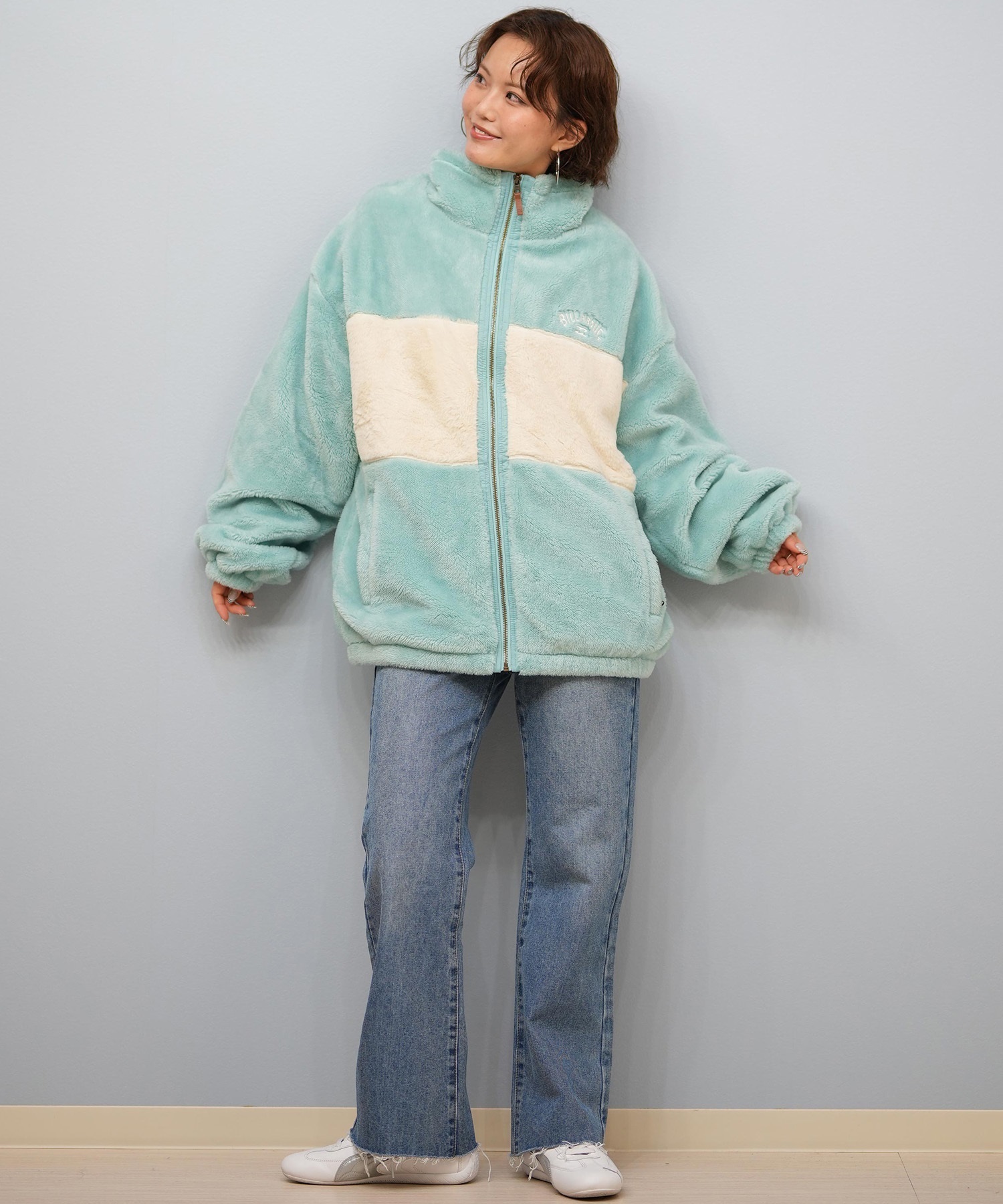 BILLABONG ビラボン ジャケット レディース ボア ジップアップ FUR