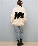 BILLABONG ビラボン ジャケット レディース ボア ジップアップ FUR STAND WAVE LIGHT JKT BF014-755(BLK-M)