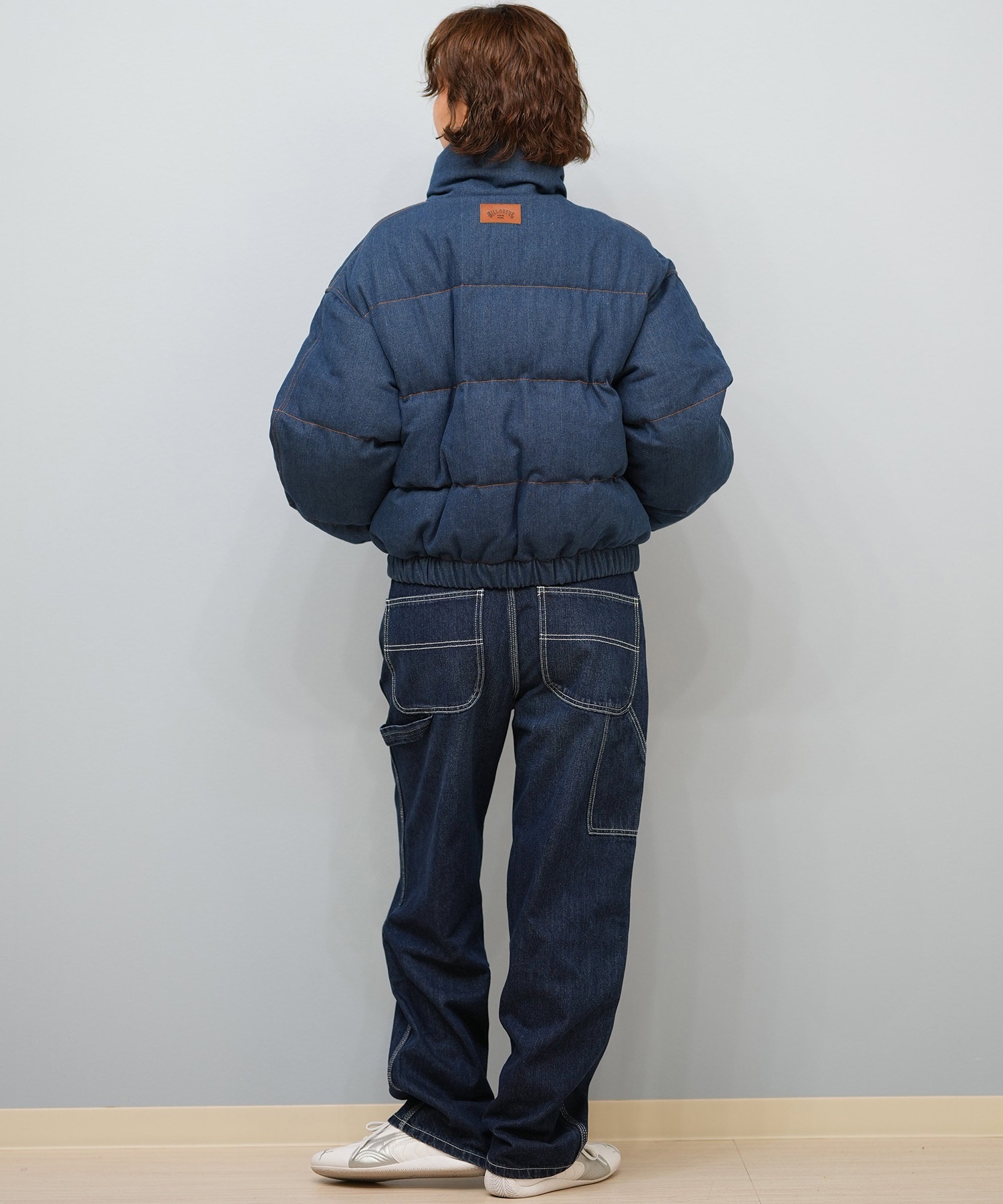 BILLABONG ビラボン ジャケット レディース 中綿 ロゴ DENIM PUFF