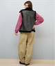 BILLABONG ビラボン ベスト レディース ワンポイント FAUX LEATHER MOUTON VEST BF014-750(BLK-M)