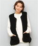 BILLABONG ビラボン ベスト レディース シンプル FUR BOA VEST BF014-752(WCP-M)
