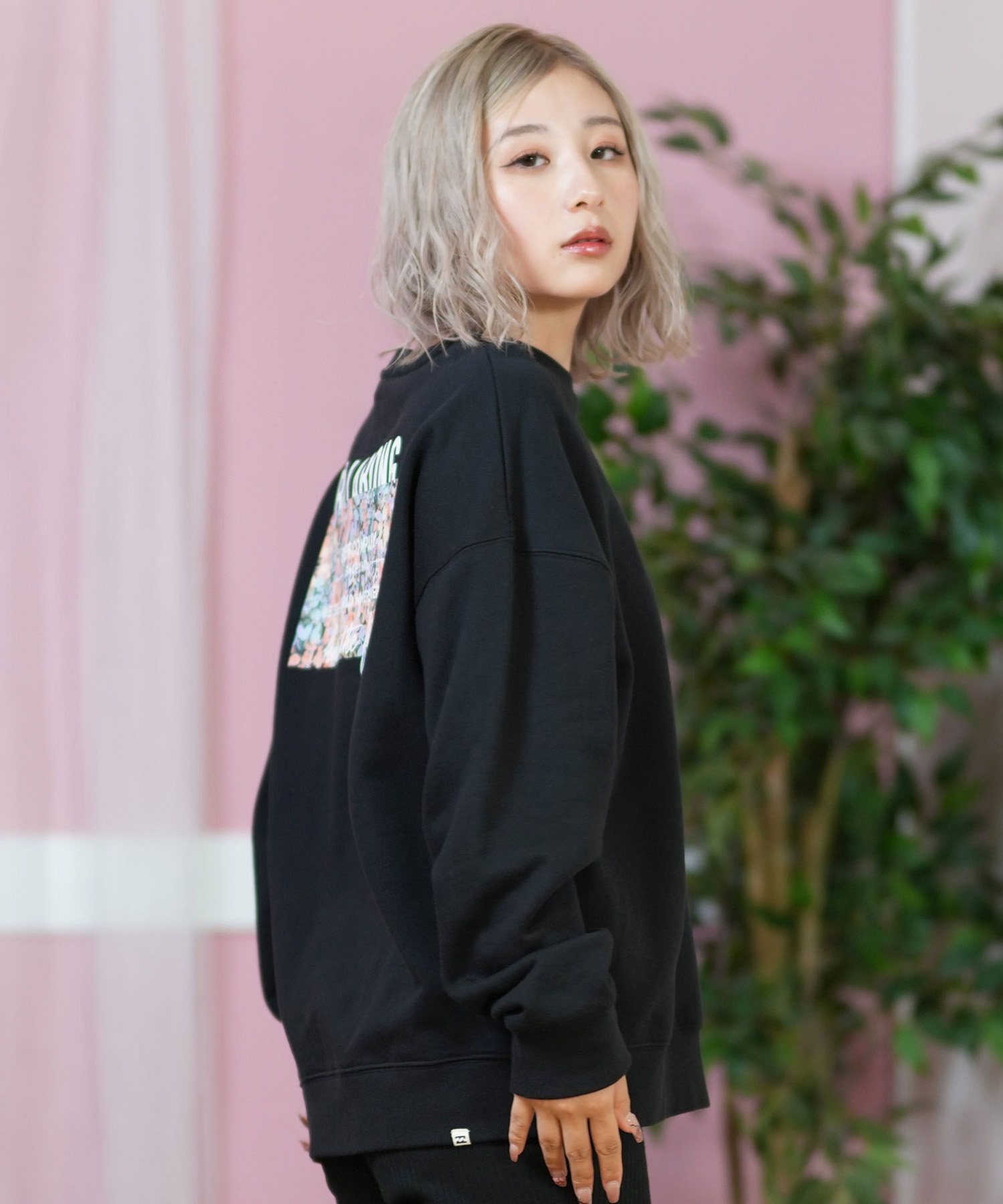 BILLABONG ビラボン トレーナー レディース クルーネック スウェット