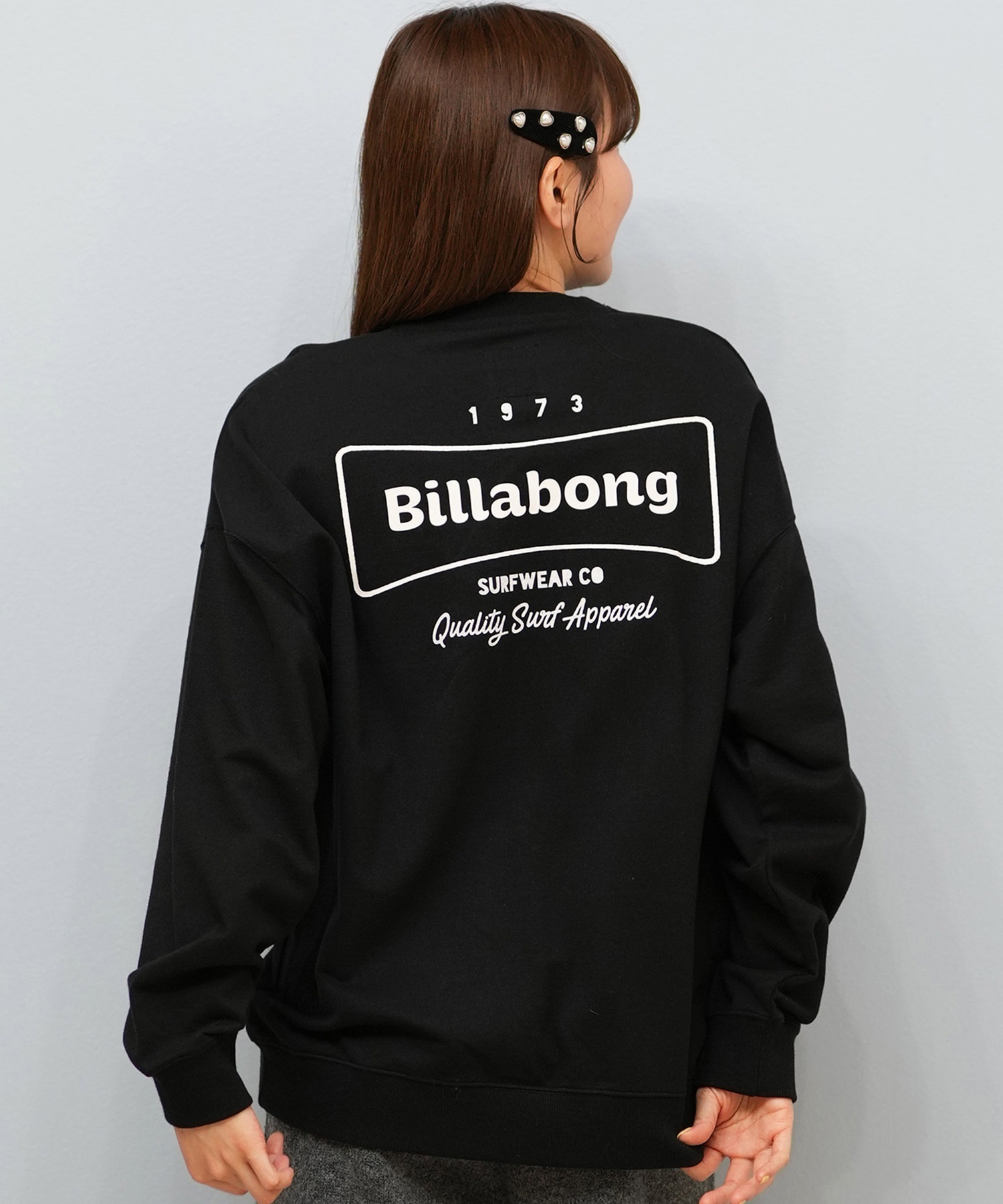 BILLABONG ビラボン トレーナー スウェット レディース バックプリント