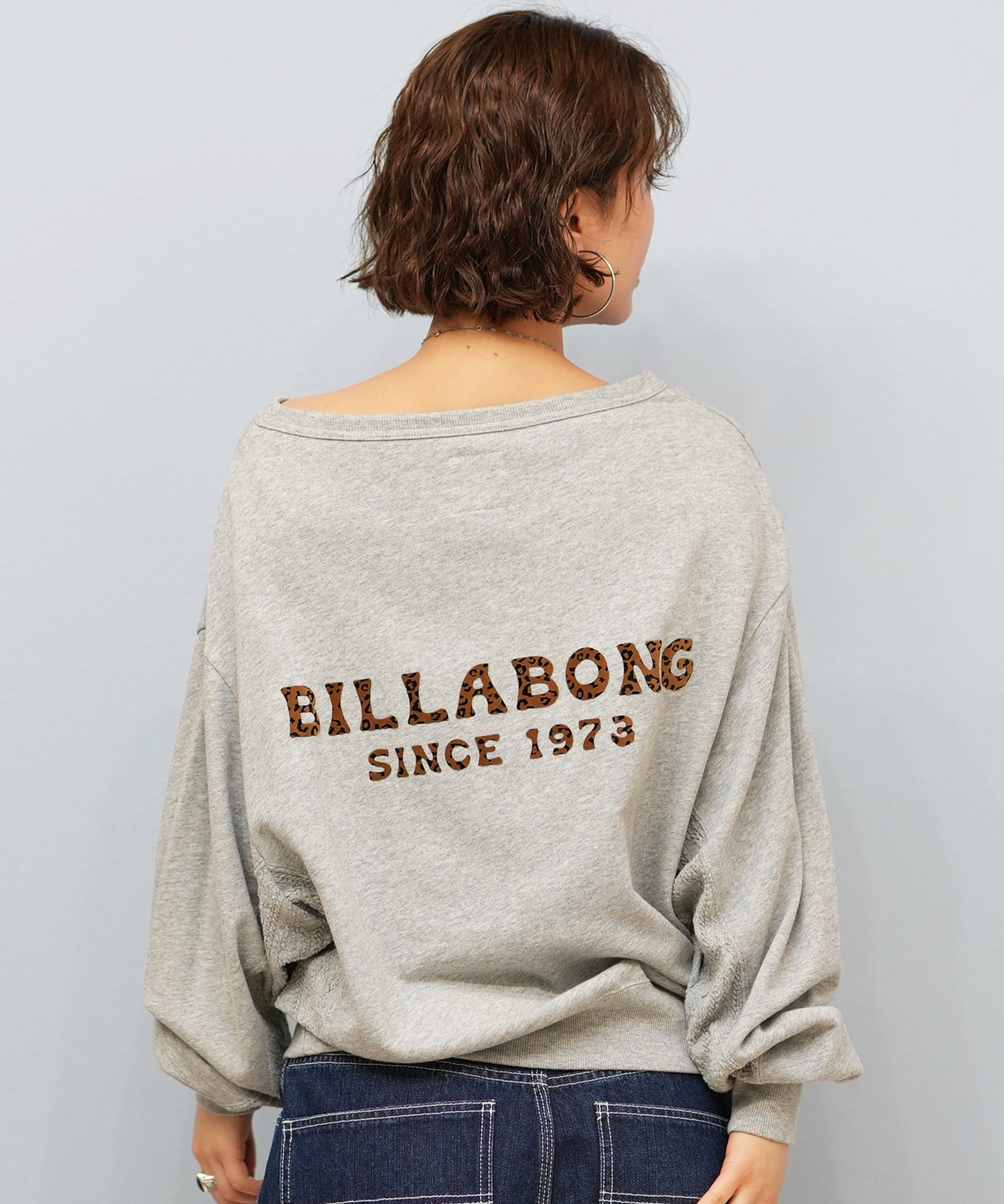 BILLABONG ビラボン トレーナー スウェット レディース ボートネック 