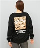 BILLABONG ビラボン トレーナー スウェット レディース クルーネック バックプリント 裏毛 SQUARE LOGO BOY FIT BF014-004(SC2-M)