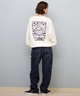BILLABONG ビラボン トレーナー スウェット レディース クルーネック バックプリント 裏毛 SQUARE LOGO BOY FIT BF014-004(SC2-M)