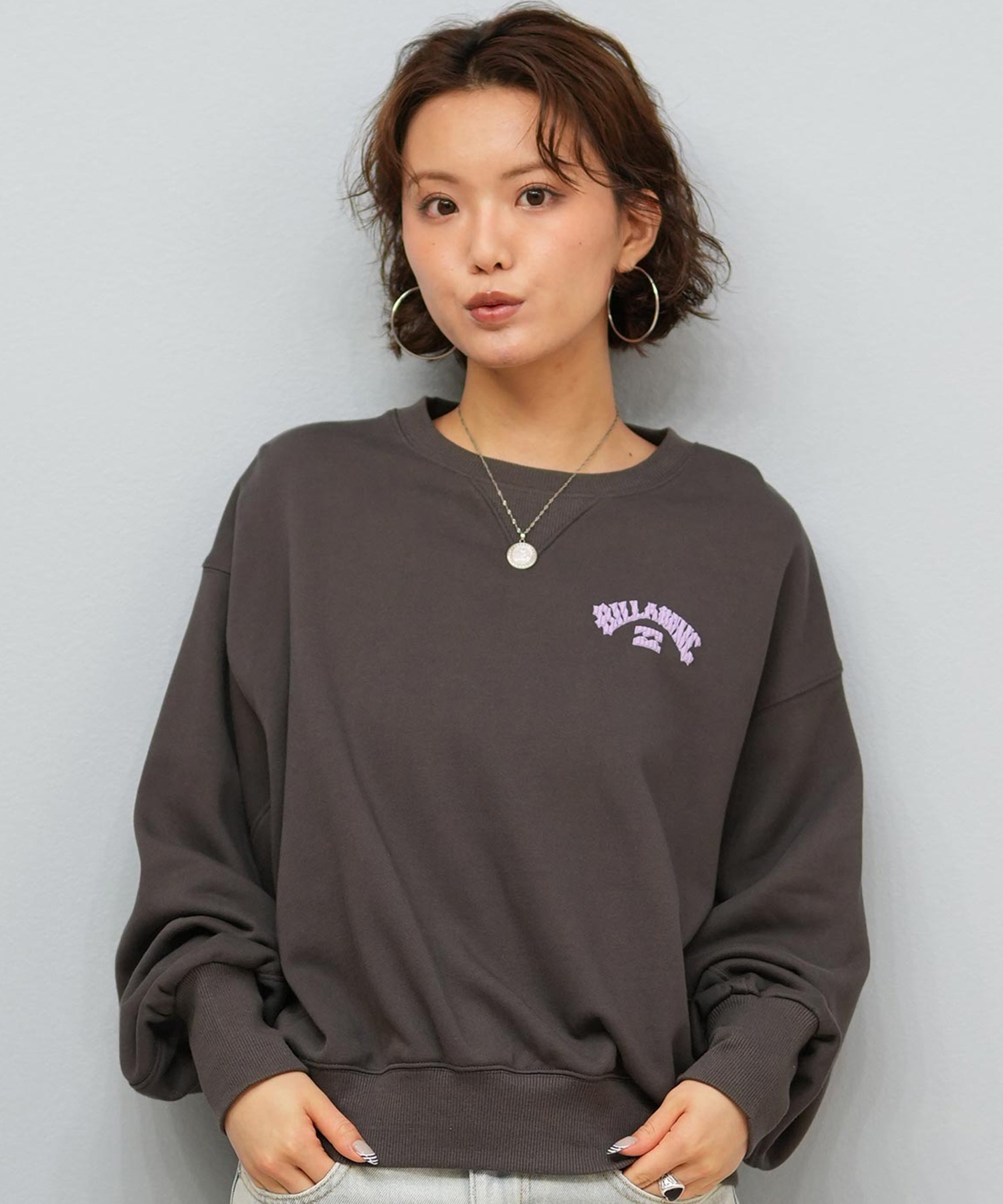 BILLABONG ビラボン トレーナー スウェット レディース バックプリント