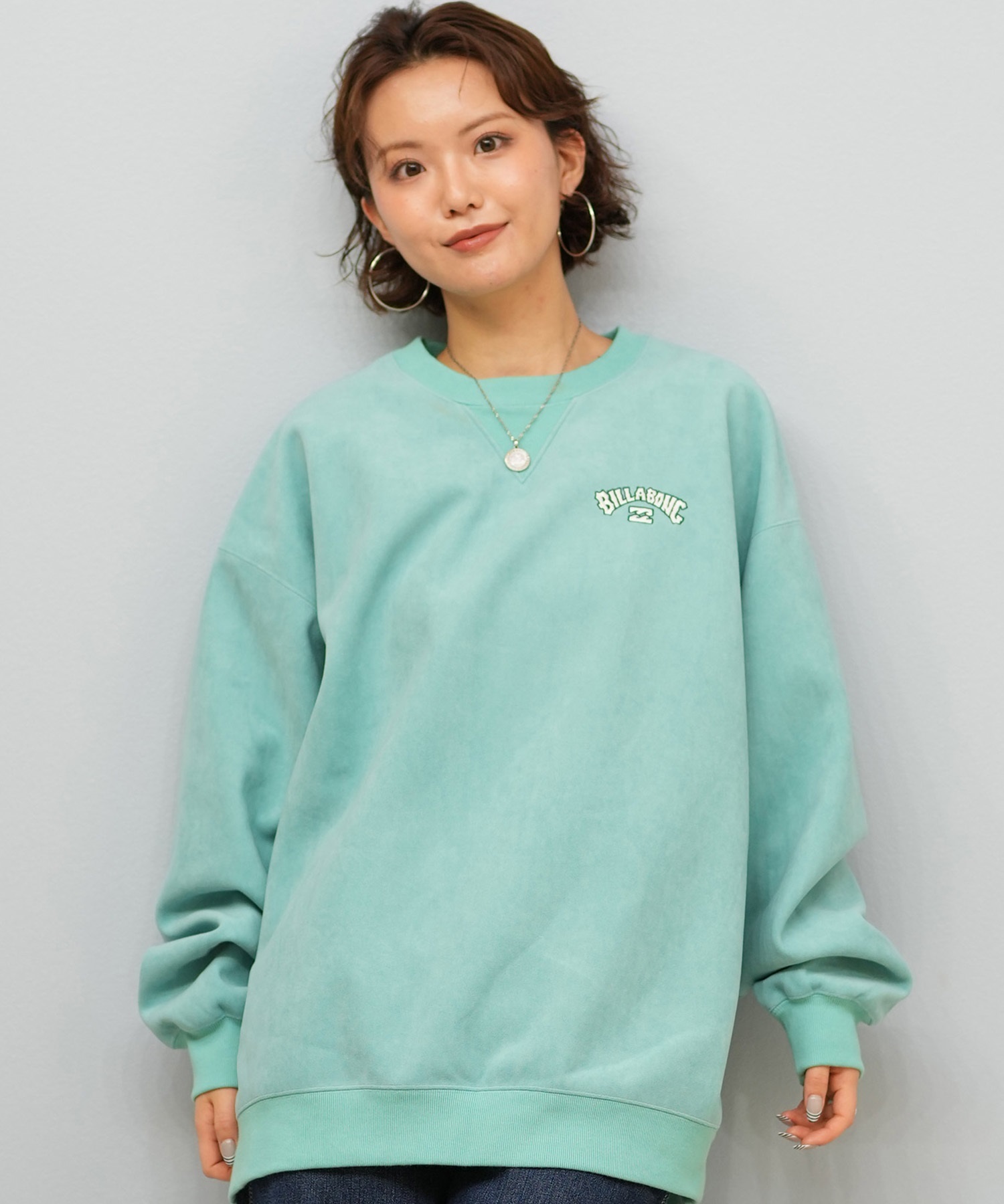 BILLABONG ビラボン トレーナー スウェット レディース オーバーサイズ