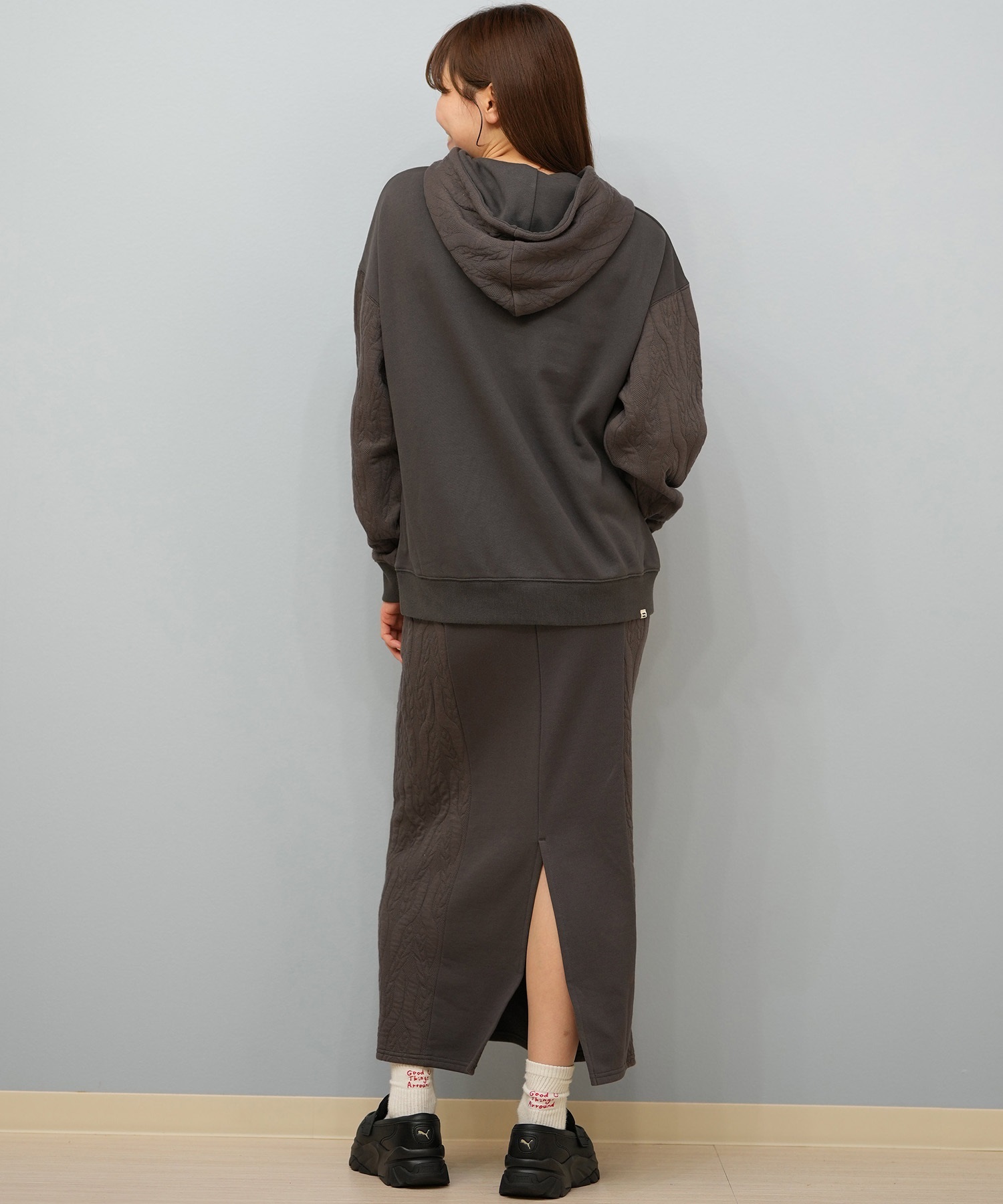 BILLABONG ビラボン プルオーバー パーカー レディース オーバーサイズ セットアップ対応 BF014-012(OFB-M)