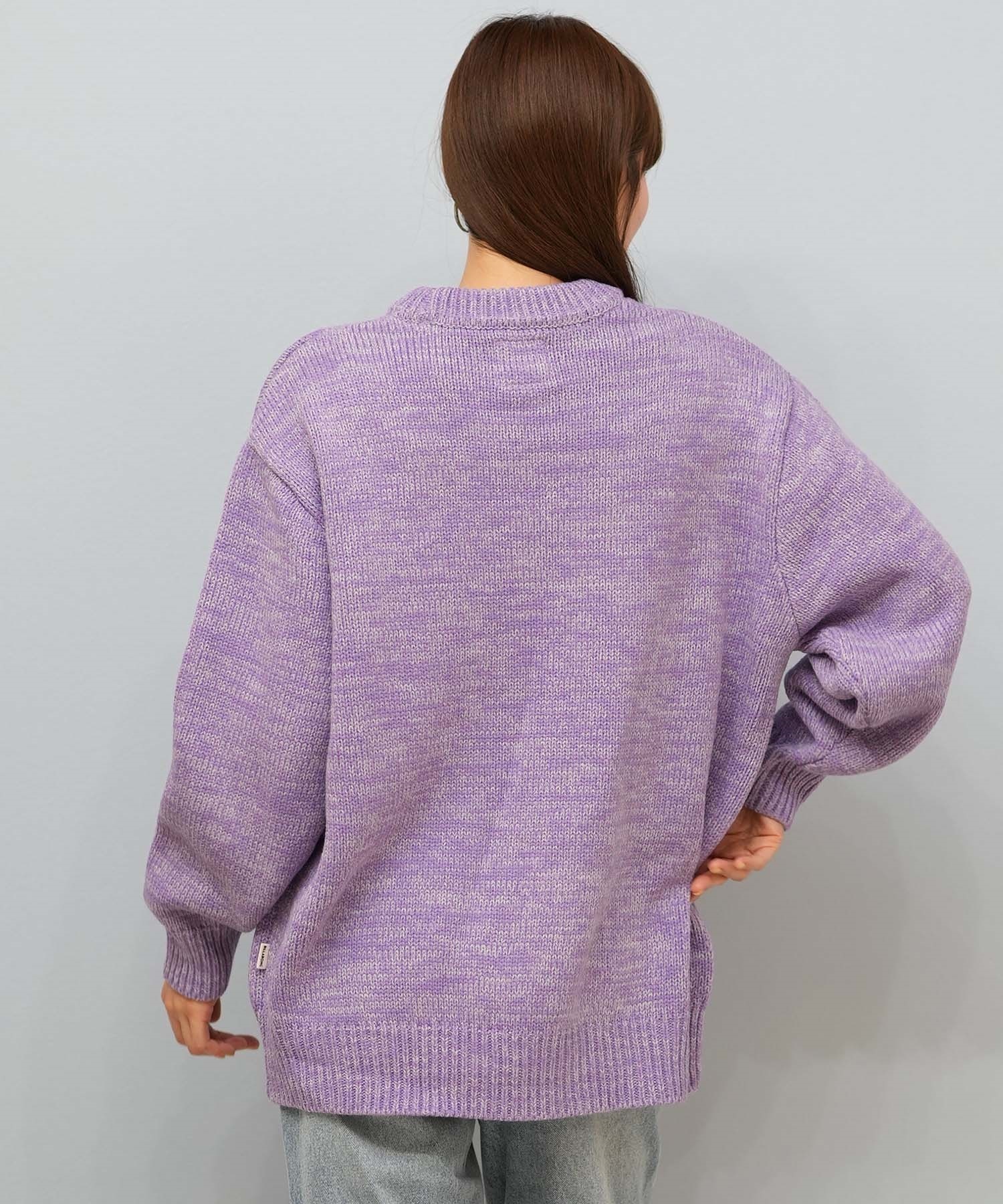 ビラボンレディースジャーフルS BILLABONG ビラボン ニット セーター レディース ロゴ クルー