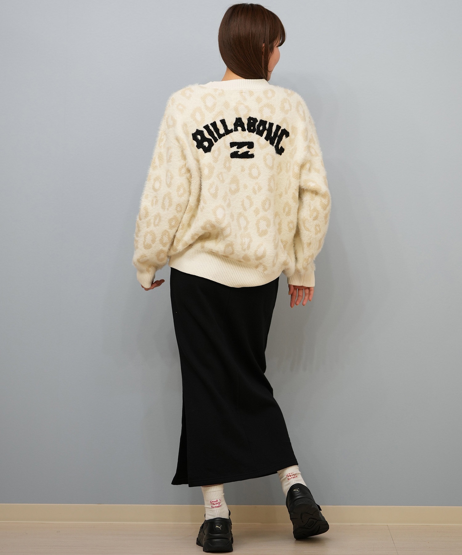 BILLABONG ビラボン ニット セーター レディース ヒョウ柄 レオパード