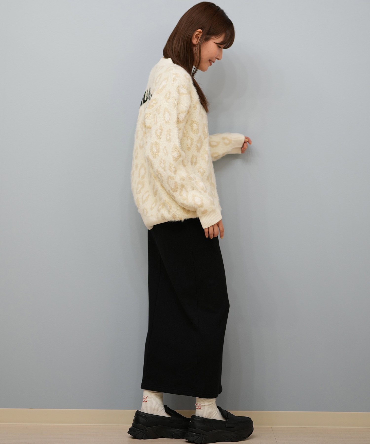 BILLABONG ビラボン ニット セーター レディース ヒョウ柄 レオパード