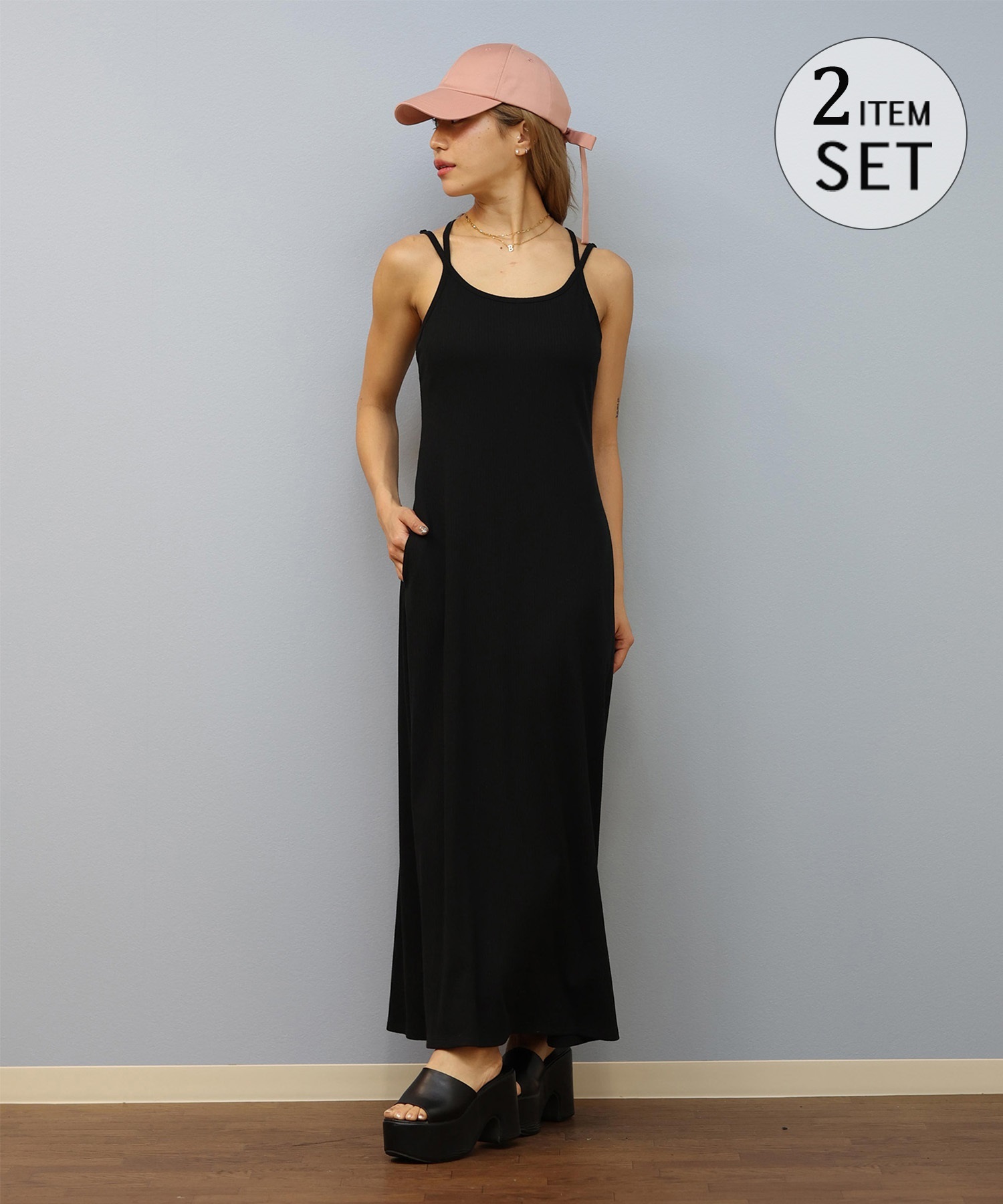 BILLABONG ビラボン ワンピース レディース キャミソールワンピ T