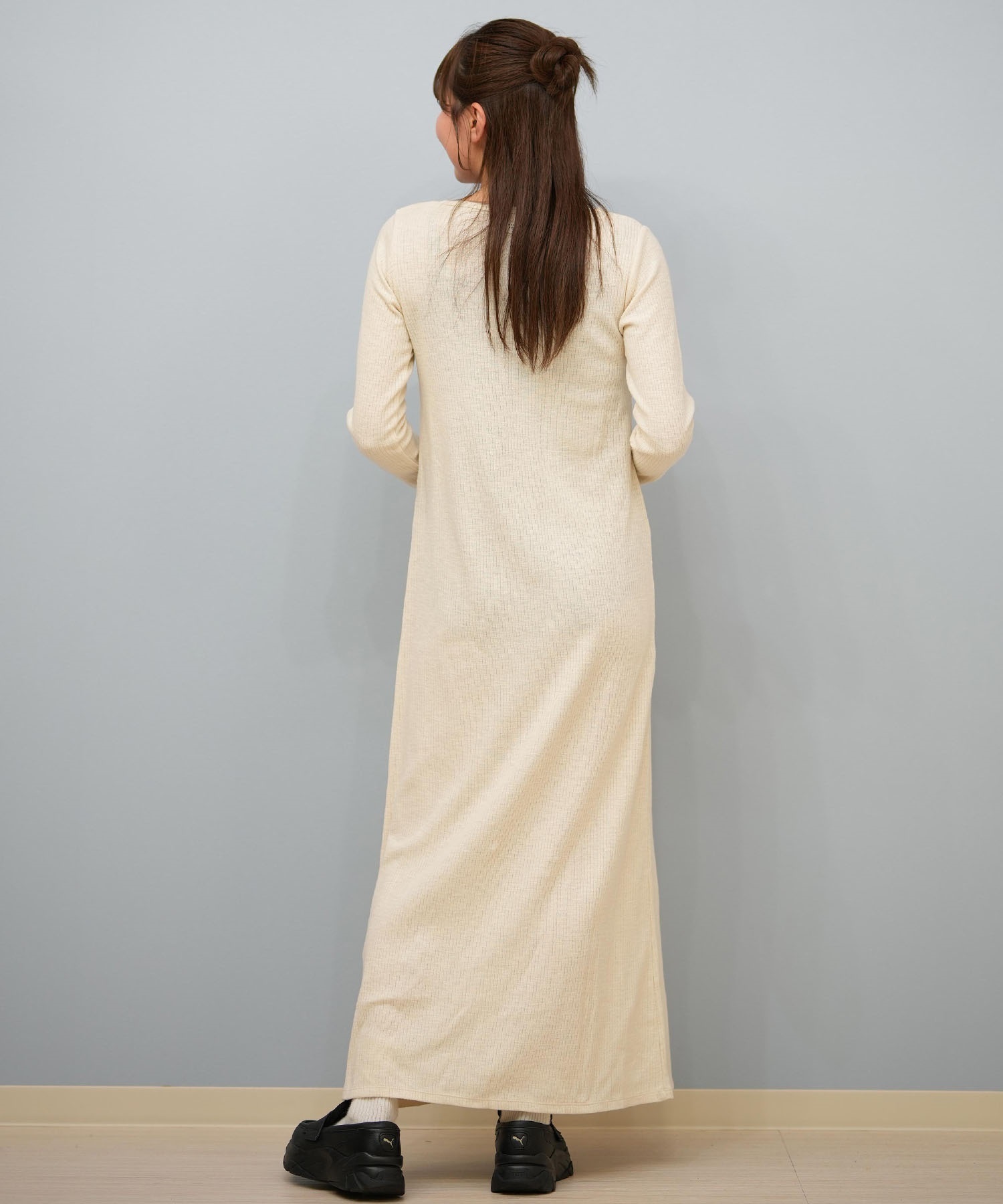 BILLABONG ビラボン ワンピース レディース 長袖 ロング丈 刺繍 BABY