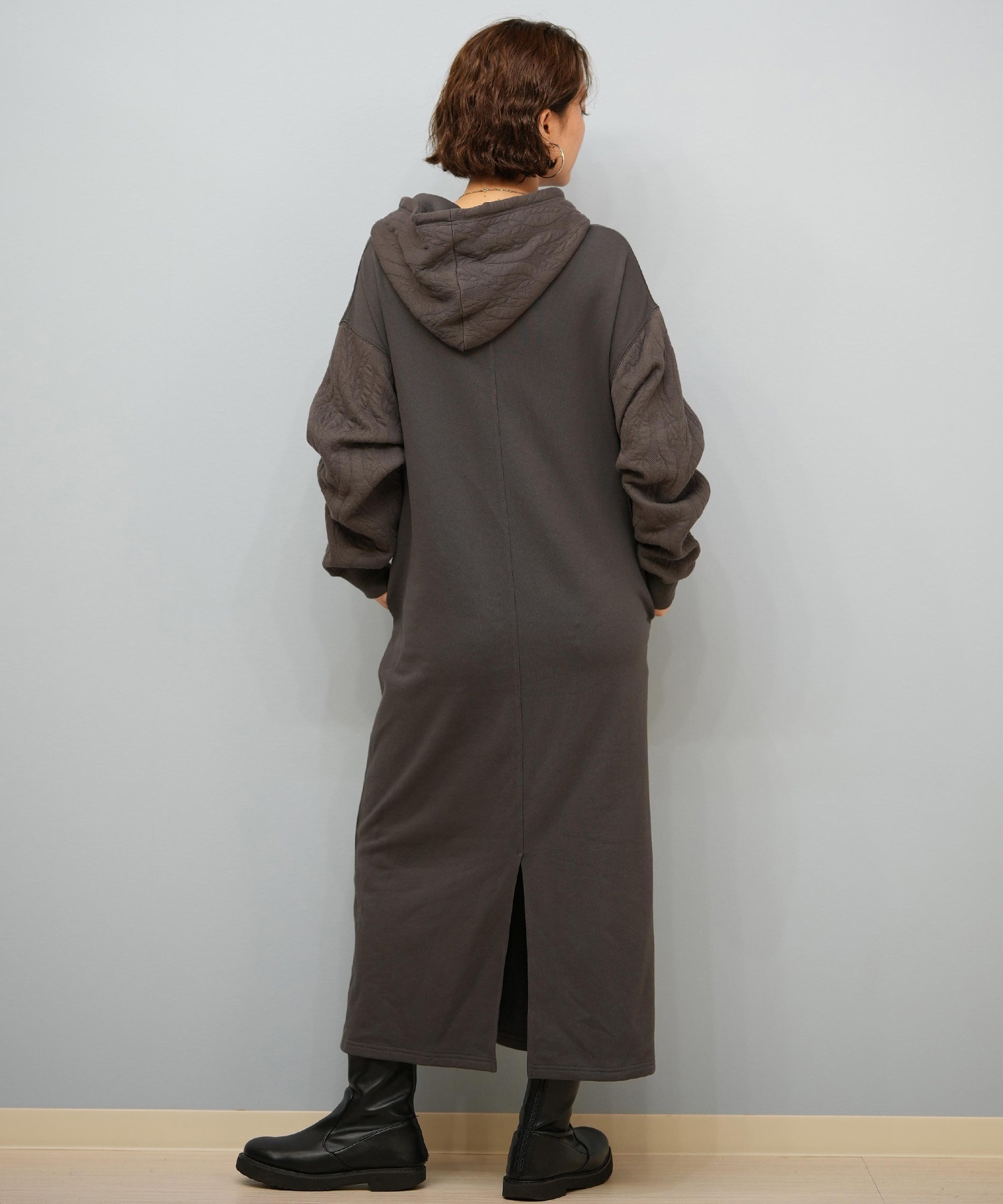 BILLABONG ビラボン ワンピース レディース パーカー ロング丈 フード