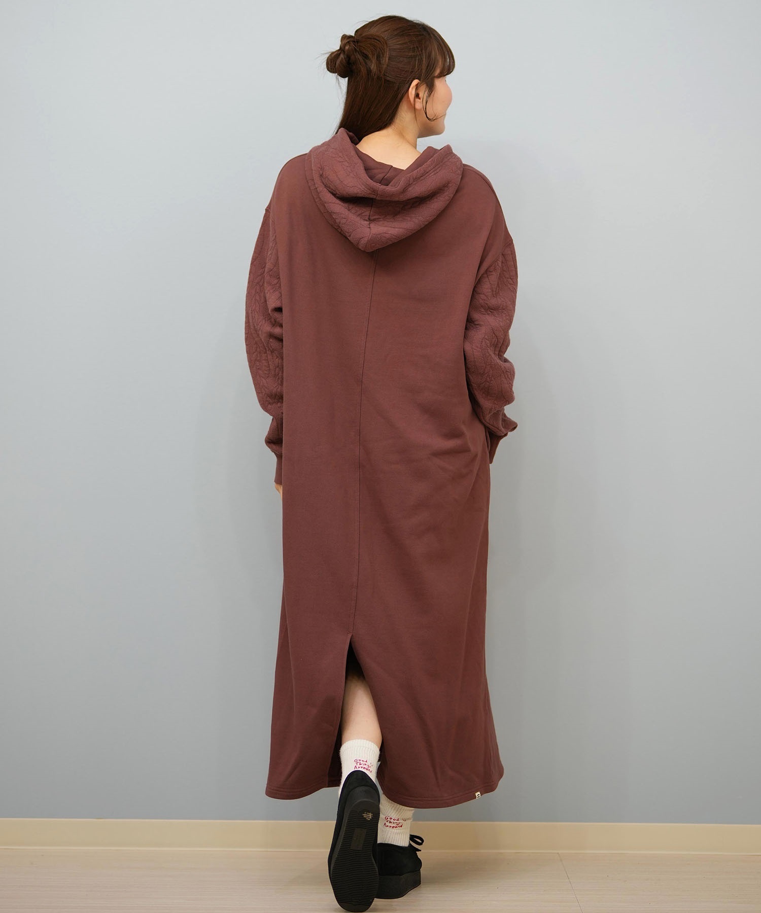 BILLABONG ビラボン ワンピース レディース パーカー ロング丈 フード