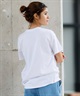 BILLABONG ビラボン 半袖 Tシャツ レディース フロントプリント レギュラーフィット BF013-201(WHT-M)