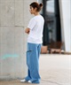 BILLABONG ビラボン 半袖 Tシャツ レディース フロントプリント レギュラーフィット BF013-201(WHT-M)
