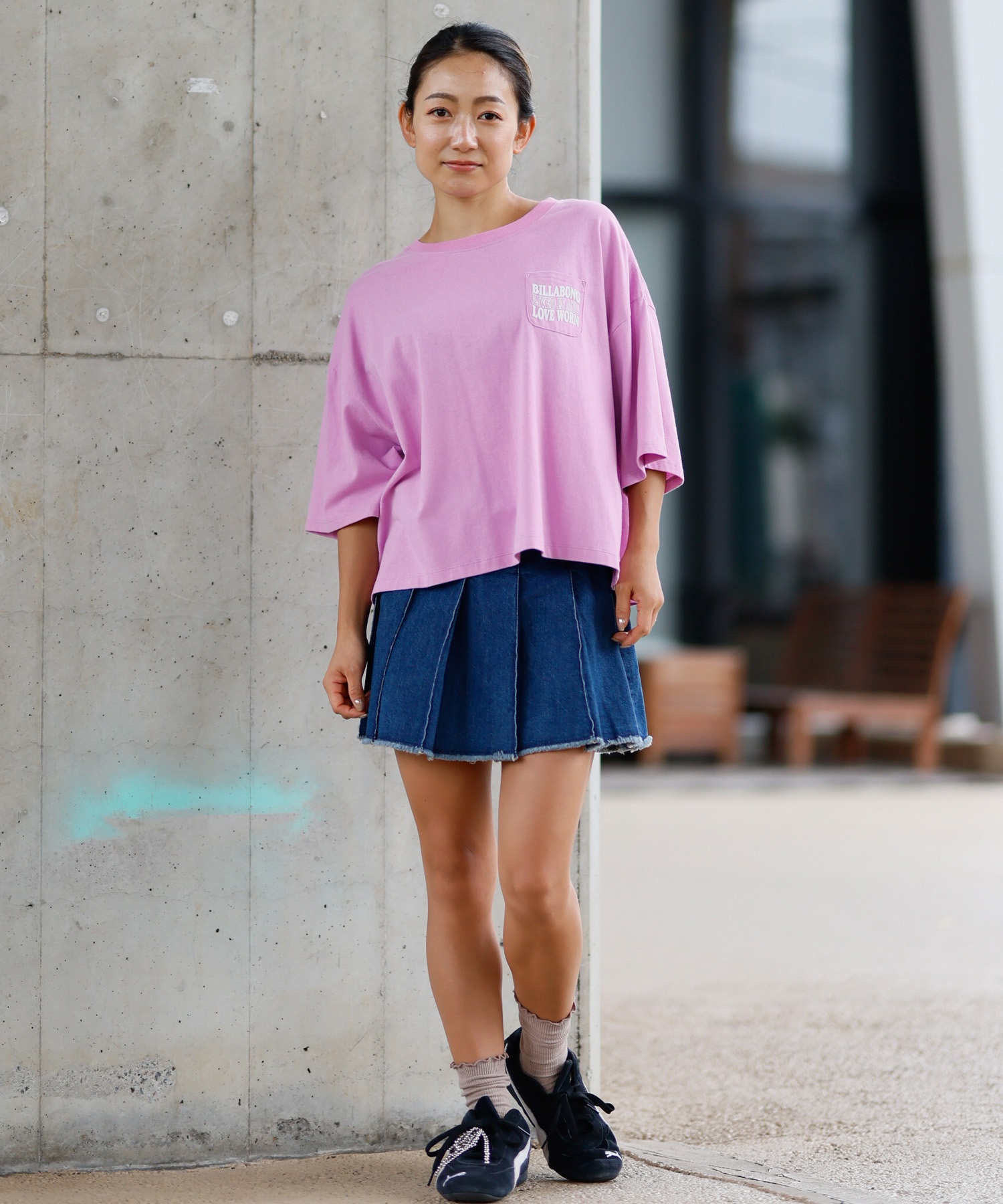 sudo  完売品　wide  tops 「back frane」ピンク テクスチャーニットトップス - ピンク | ZARA Japan / 日本