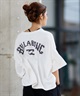 BILLABONG ビラボン 半袖 Tシャツ レディース バックプリント クロップド丈 ARCH LOGO PIGMENT WIDE LOOSE CROPPED TEE BF013-206(SCS-M)