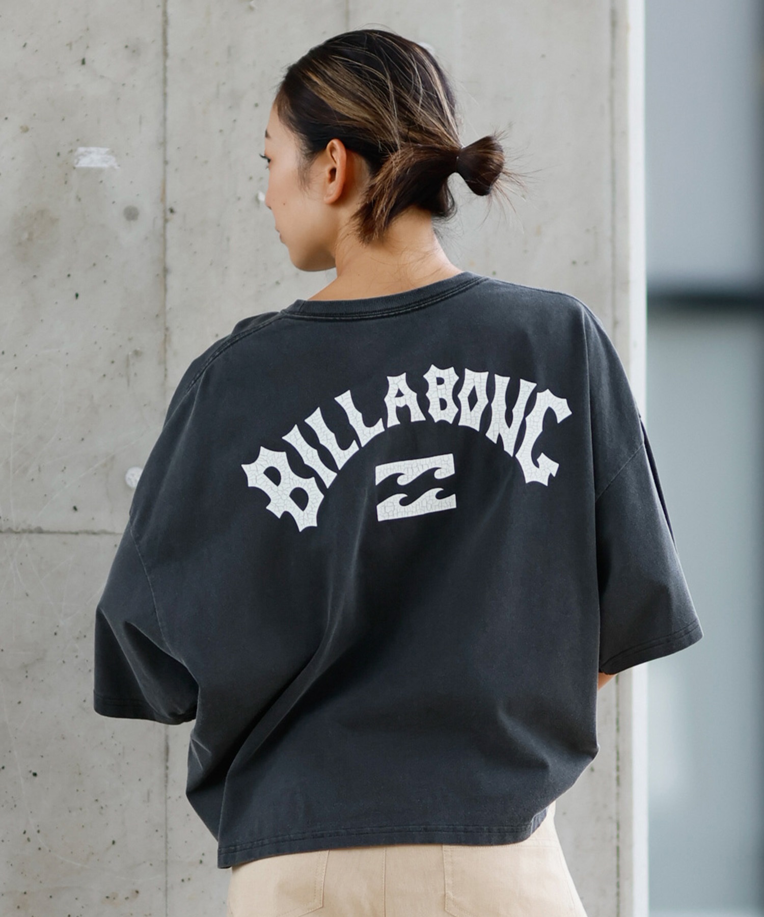 BILLABONG ビラボン 半袖 Tシャツ レディース バックプリント