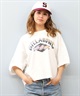 BILLABONG ビラボン 半袖 Tシャツ レディース フロントプリント クロップド丈 SUNSET ARCH LOOSE CROPPED TEE BF013-208(SCS-M)