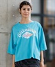 BILLABONG ビラボン 半袖 Tシャツ レディース フロントプリント クロップド丈 SUNSET ARCH LOOSE CROPPED TEE BF013-208(SCS-M)