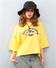 BILLABONG ビラボン 半袖 Tシャツ レディース フロントプリント クロップド丈 SUNSET ARCH LOOSE CROPPED TEE BF013-208(SCS-M)