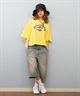 BILLABONG ビラボン 半袖 Tシャツ レディース フロントプリント クロップド丈 SUNSET ARCH LOOSE CROPPED TEE BF013-208(SCS-M)
