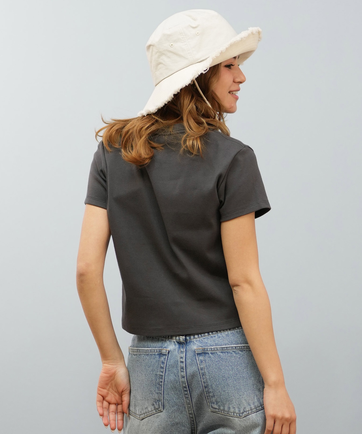 BILLABONG ビラボン 半袖 Tシャツ レディース ミニT フロントプリント クロップド丈 GRAPHIC BABY FIT TEE BF013-215(SCS-M)