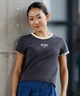 BILLABONG ビラボン 半袖 Tシャツ レディース ミニT クロップド丈 リンガーシャツ BF013-216(SCS-M)