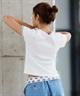 BILLABONG ビラボン 半袖 Tシャツ レディース ミニT クロップド丈 リンガーシャツ BF013-216(SCS-M)