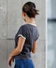 BILLABONG ビラボン 半袖 Tシャツ レディース ミニT クロップド丈 リンガーシャツ BF013-216(SCS-M)