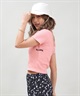 BILLABONG ビラボン 半袖 Tシャツ レディース ミニT 無地 クロップド丈 2WAY BABY FIT TEE BF013-217(SCS-M)