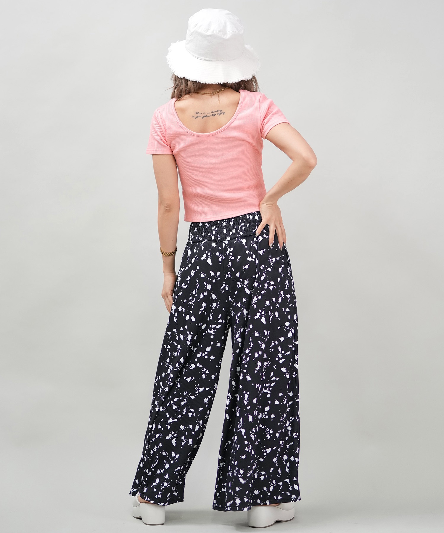 BILLABONG ビラボン 半袖 Tシャツ レディース ミニT 無地 クロップド丈 2WAY BABY FIT TEE BF013-217(SCS-M)