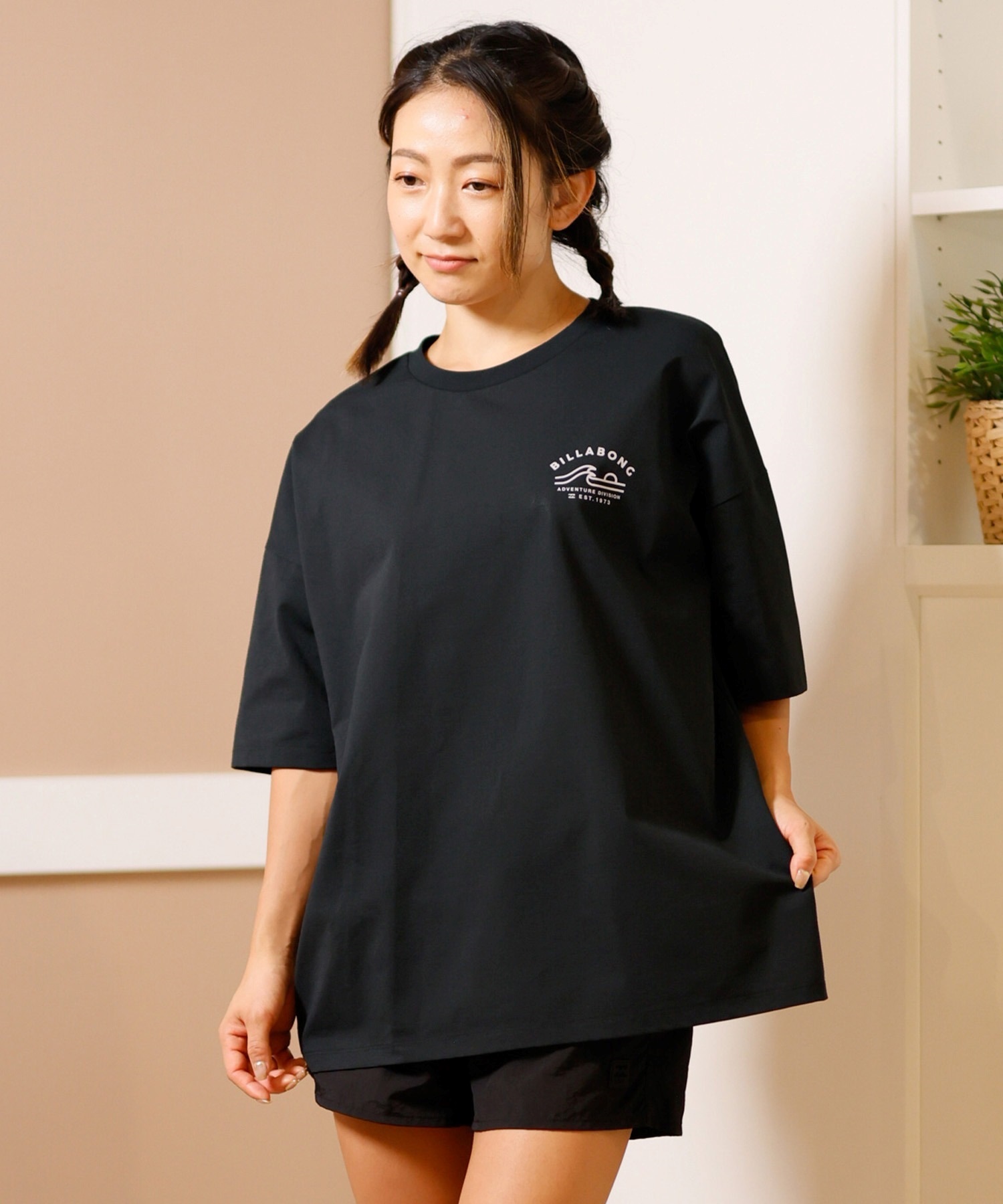BILLABONG ビラボン レディース 半袖 Tシャツ ラッシュTシャツ