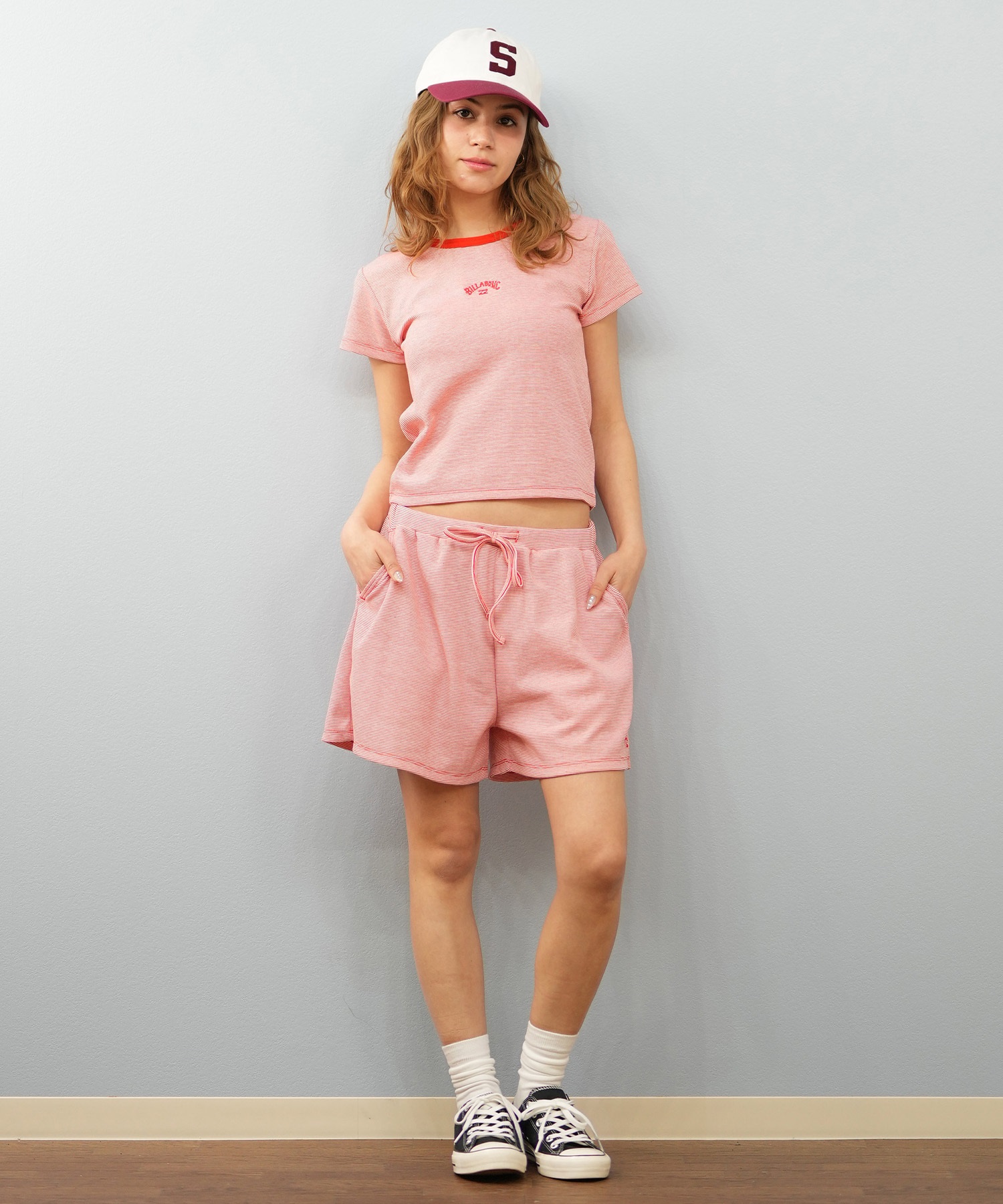 BILLABONG ビラボン 半袖 Tシャツ レディース ボーダー柄