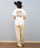 BILLABONG ビラボン 半袖 Tシャツ レディース バックプリント ロゴ 発泡プリント SQUARE LOGO BOY FIT TEE BF01C-201(WHT-M)