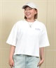 BILLABONG ビラボン 半袖 Tシャツ レディース クロップド丈 ショート丈 バックプリント ヴィンテージ風 BF01C-203(SCS-M)