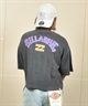 BILLABONG ビラボン 半袖 Tシャツ レディース クロップド丈 ショート丈 バックプリント ヴィンテージ風 BF01C-203(SCS-M)