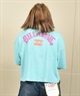 BILLABONG ビラボン 半袖 Tシャツ レディース クロップド丈 ショート丈 バックプリント ヴィンテージ風 BF01C-203(SCS-M)
