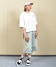 BILLABONG ビラボン 半袖 Tシャツ レディース クロップド丈 ショート丈 バックプリント ヴィンテージ風 BF01C-203(SCS-M)