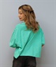BILLABONG ビラボン 半袖 Tシャツ レディース クロップド丈 ショート丈 フロントプリント SURF WIDE LOOSE CROPPED TEE BF01C-204(WHT-M)
