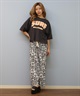 BILLABONG ビラボン 半袖 Tシャツ レディース クロップド丈 ショート丈 フロントプリント SURF WIDE LOOSE CROPPED TEE BF01C-204(WHT-M)