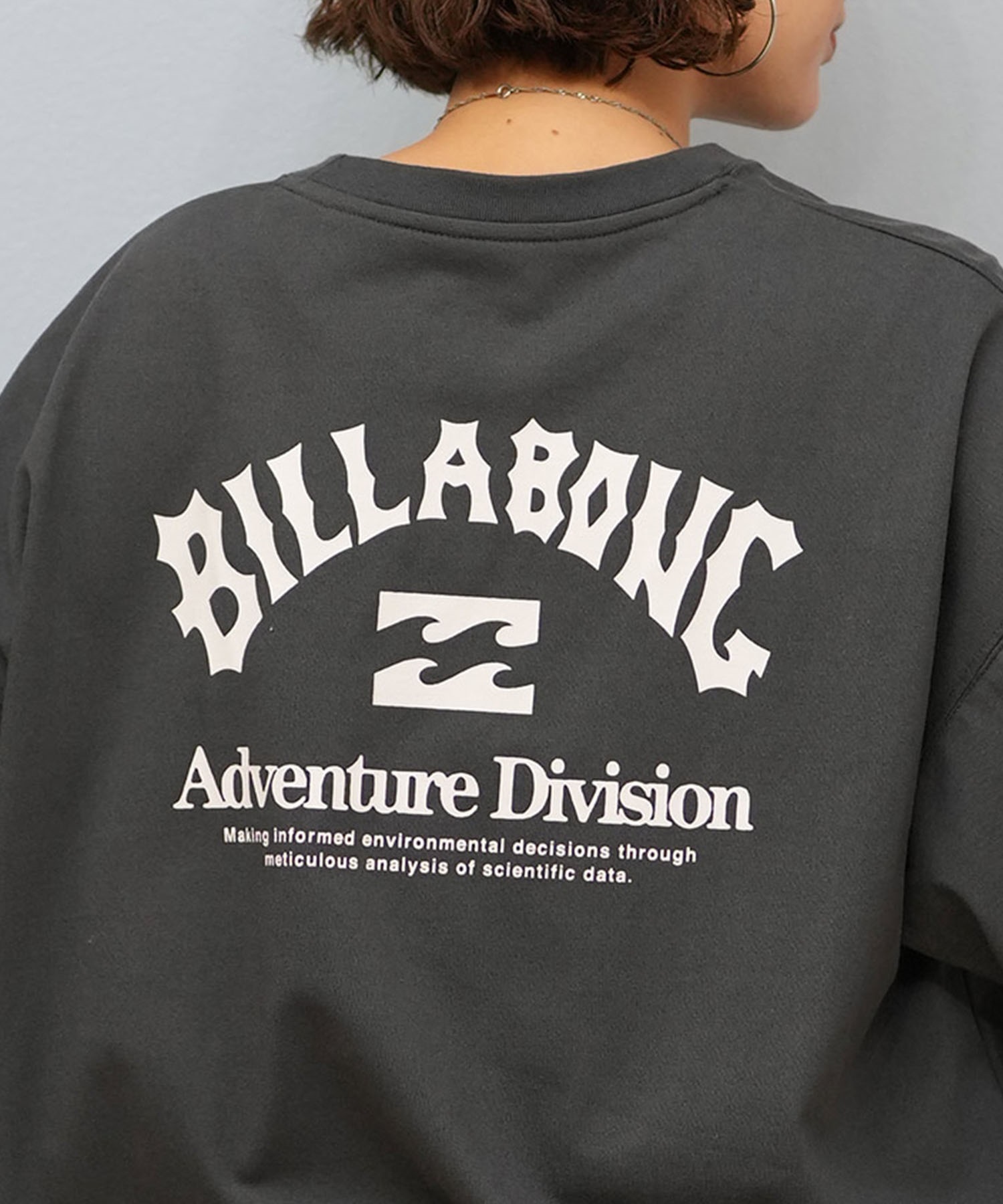 BILLABONG ビラボン 長袖 Tシャツ ロンT レディース 保温 ロゴ バック