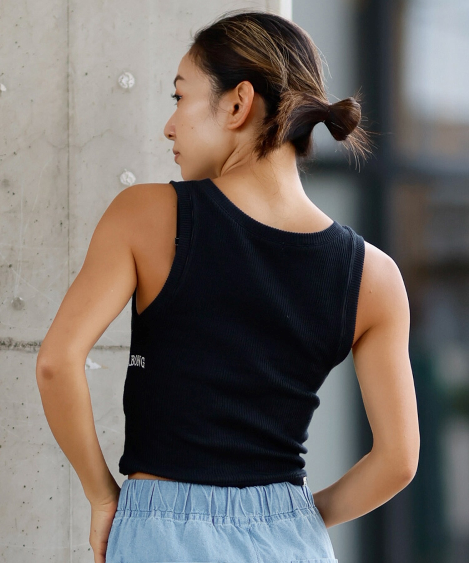 BILLABONG ビラボン レディース タンクトップ 2WAY 無地 BF013-361