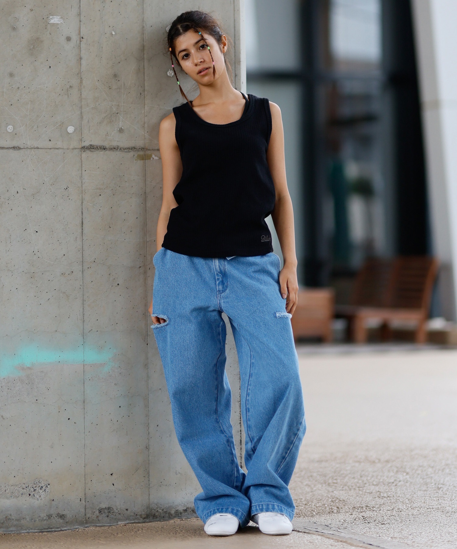 BILLABONG ビラボン タンクトップ レディース ノースリーブ 無地