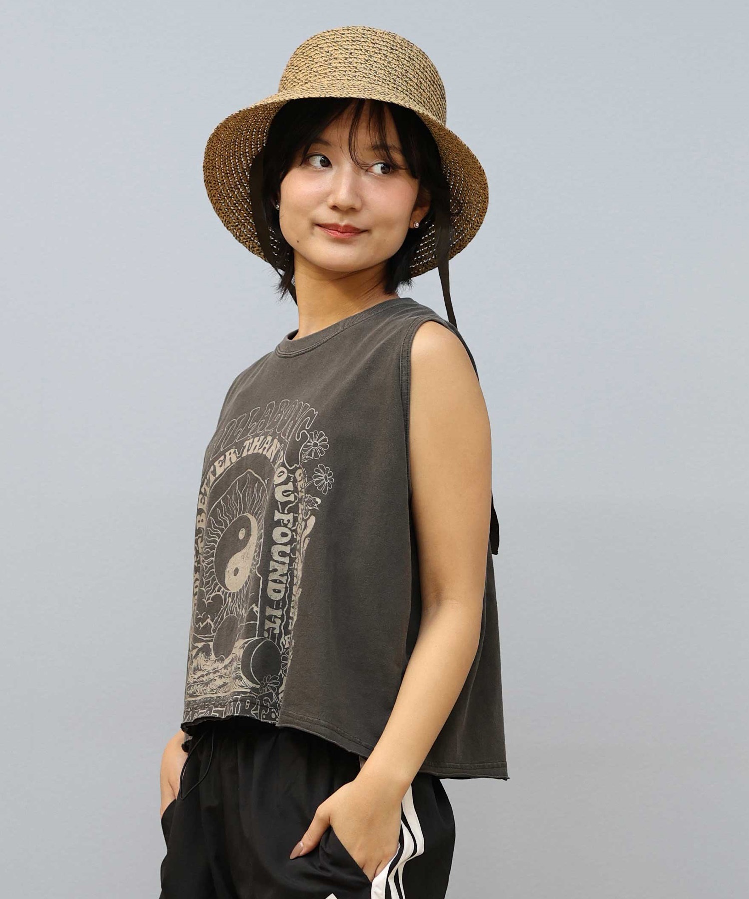 BILLABONG ビラボン タンクトップ レディース クロップド丈