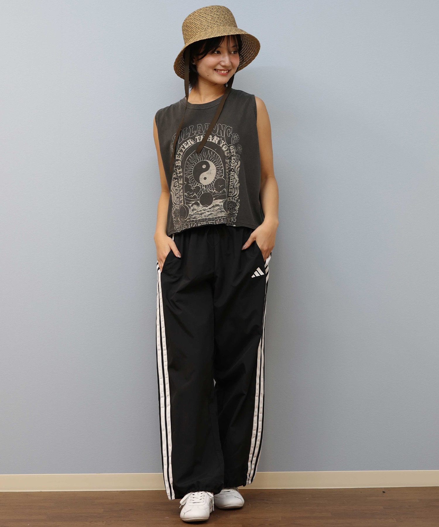 LGB ムラ染めダメージタンクトップ メンズ トップス ムラ染めダメージ加工Tシャツ タイダイ クルー
