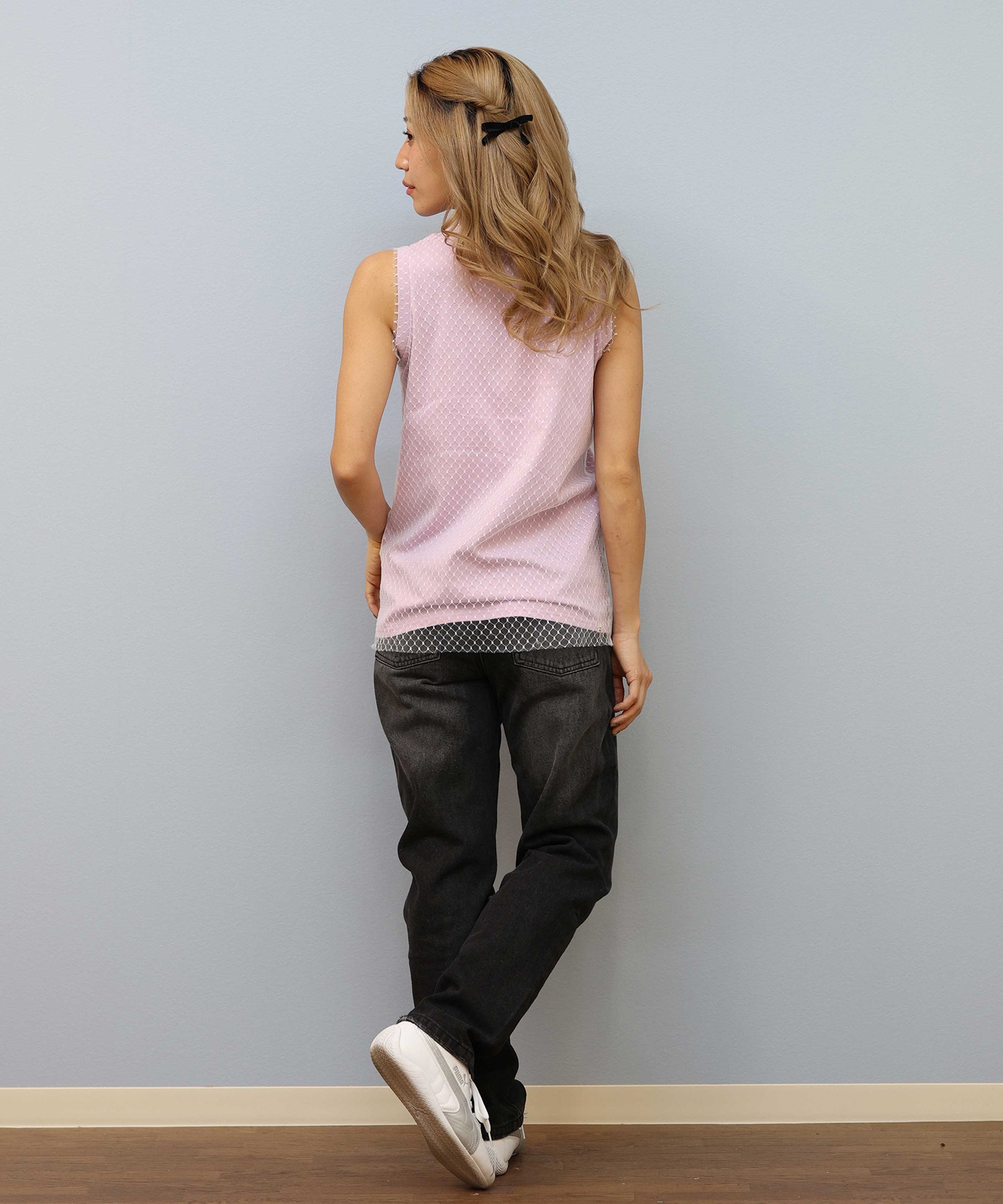 BILLABONG ビラボン タンクトップ レディース レースドッキング ロゴ BF01C-363(AMS-M)